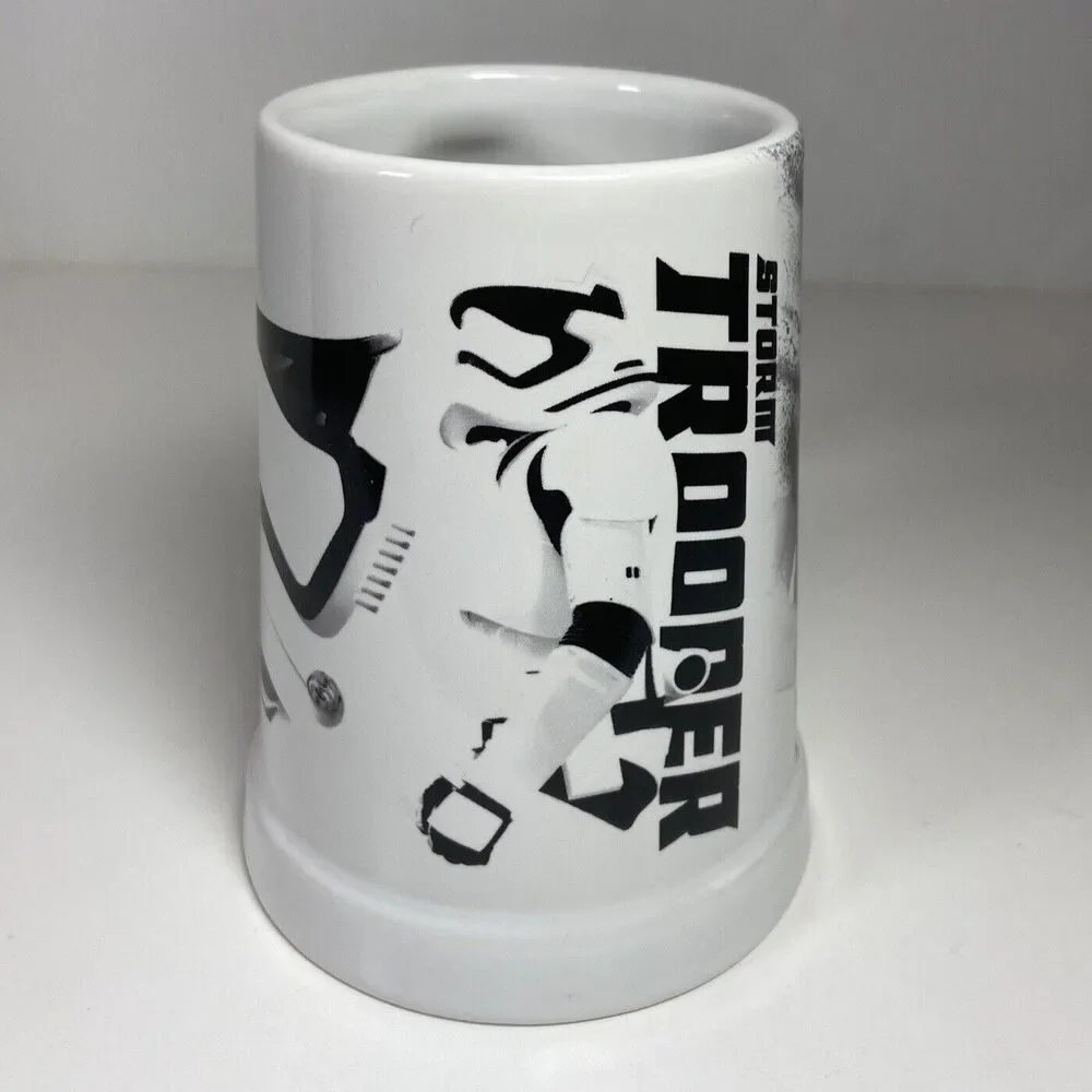 Star Wars Stormtrooper Coffee Mug Lucasfilm White/Black Ceramic 16oz - Picture 5 of 12